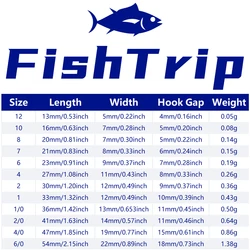 Anzuelos Baitholder FishTrip acero al carbono