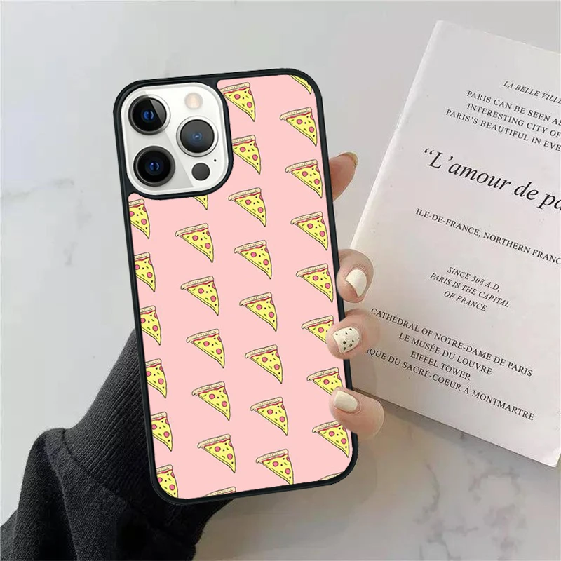 Funda con estética de comida rápida