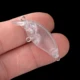 Chan’sHuang mini crankbait flotante blanco sin pintar con sonajero - imagen 2