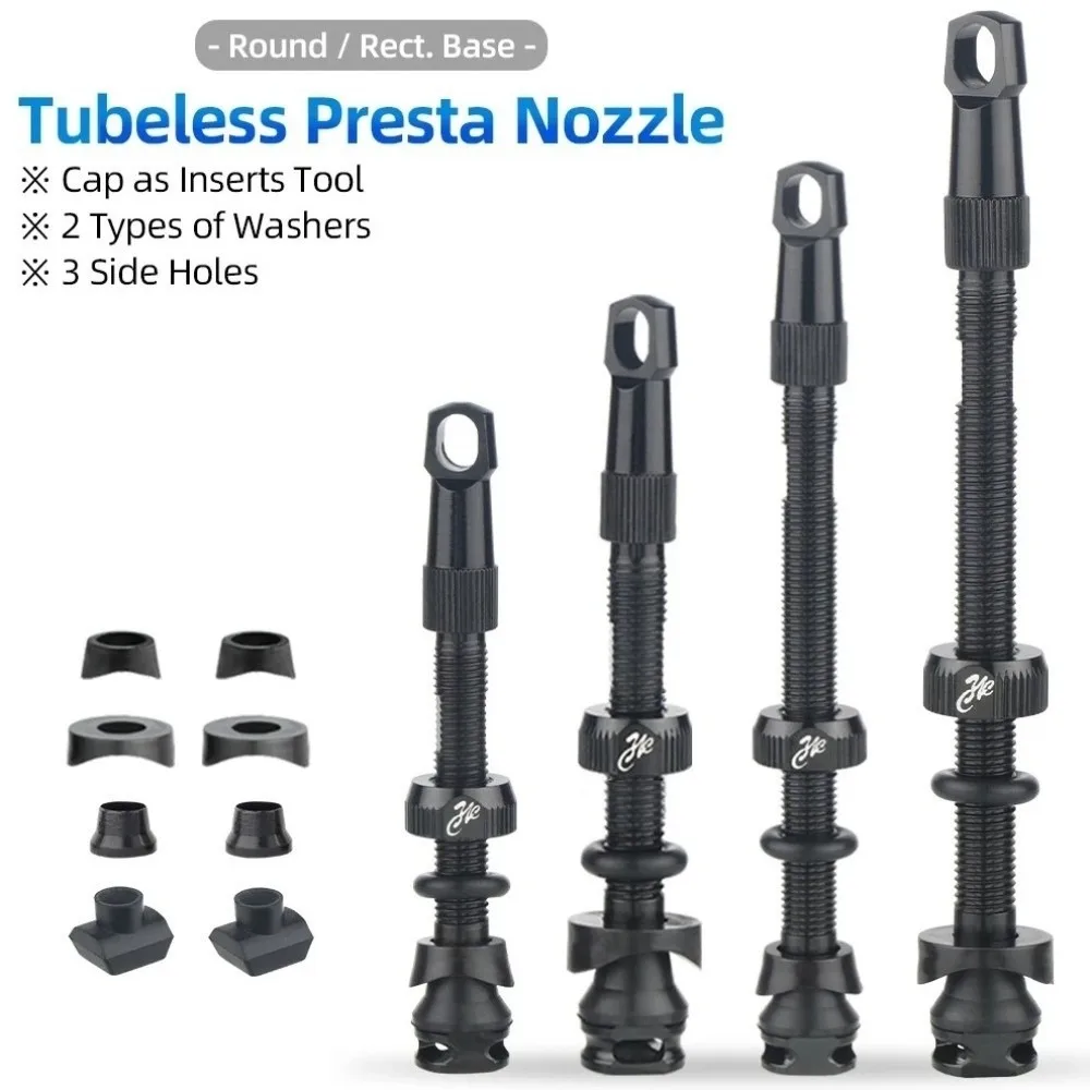 Válvula Presta tubeless para llantas de carbono con núcleo desmontable - imagen 5