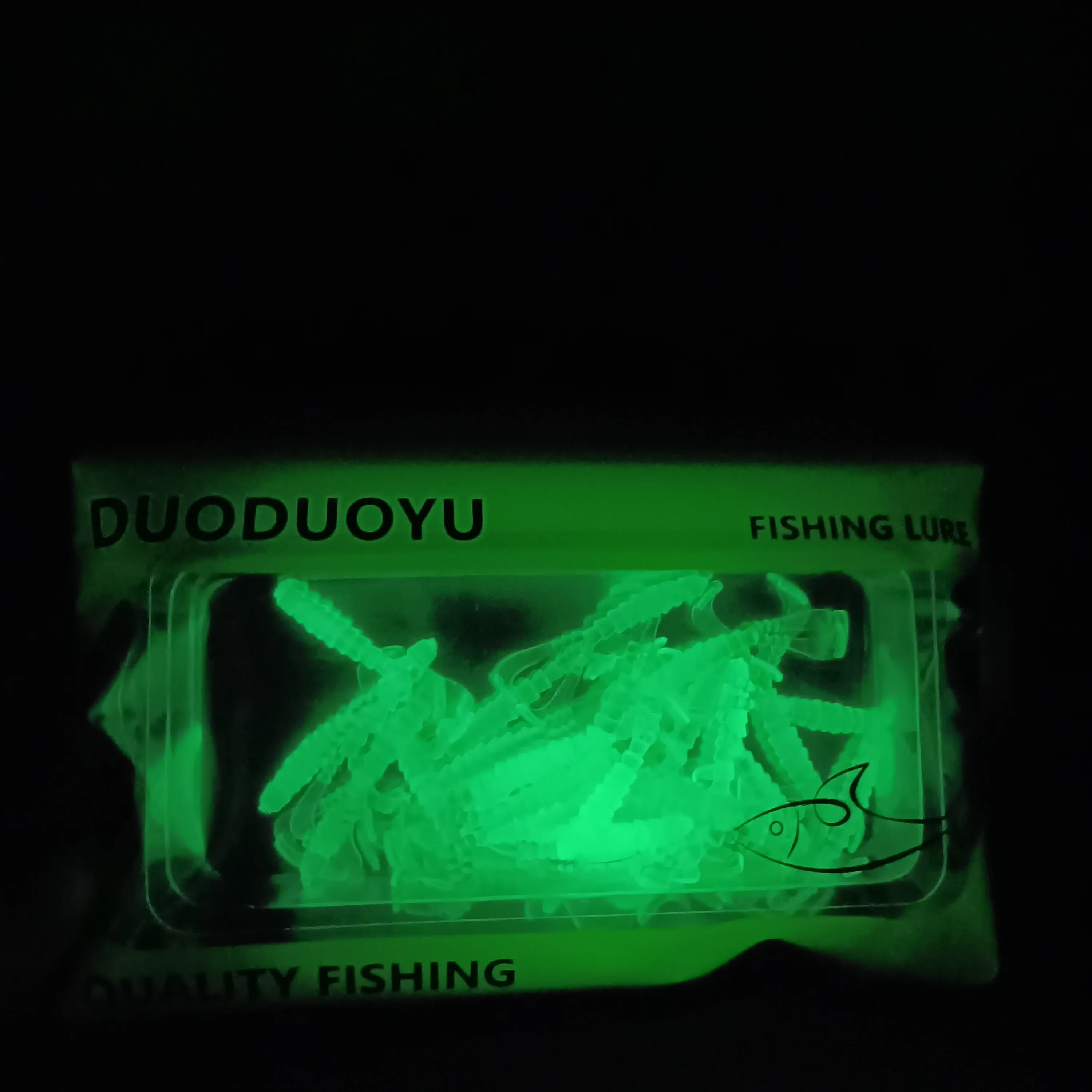 Señuelo blando doble cola DUODUOYU Ajing – para pesca en roca - imagen 3