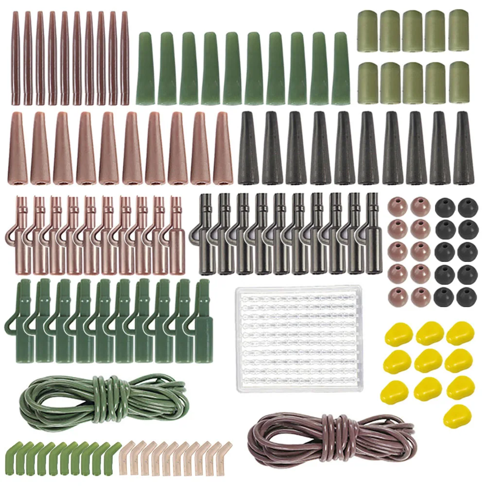 Kit pesca carpa con caja accesorios, conectores giratorios y anzuelos - imagen 3
