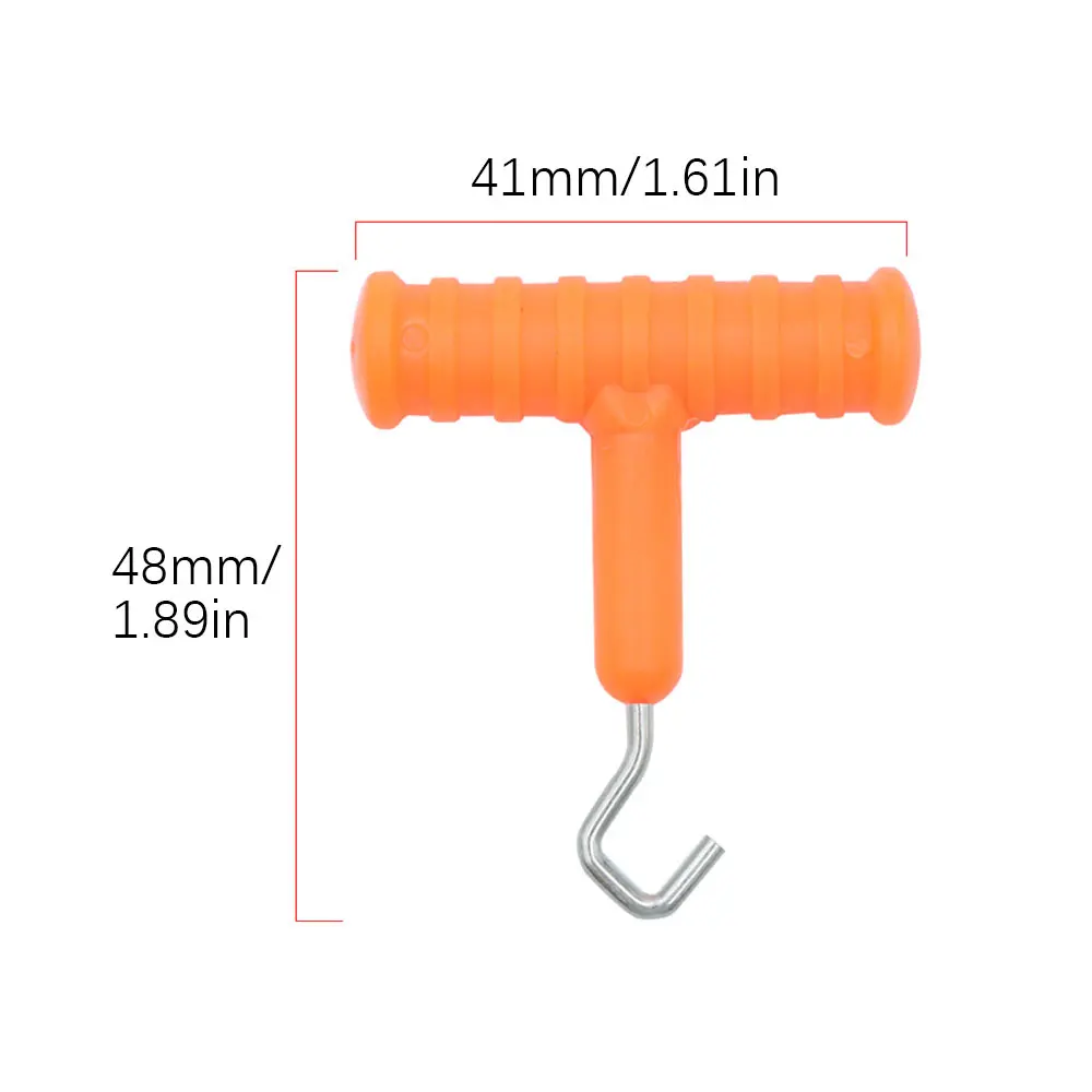Anudador pelo carpa con extractor y eslabones
