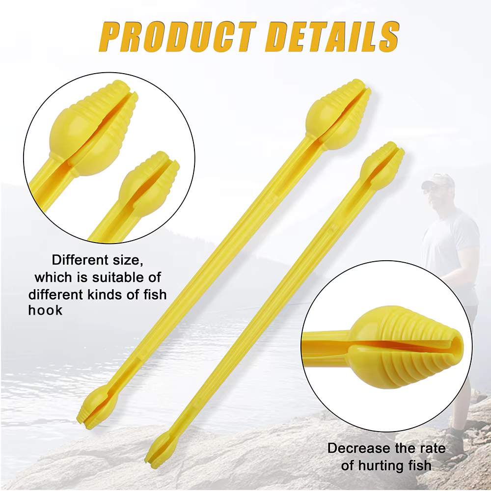 Desgorger de anzuelo plástico herramienta útil para pesca - imagen 4