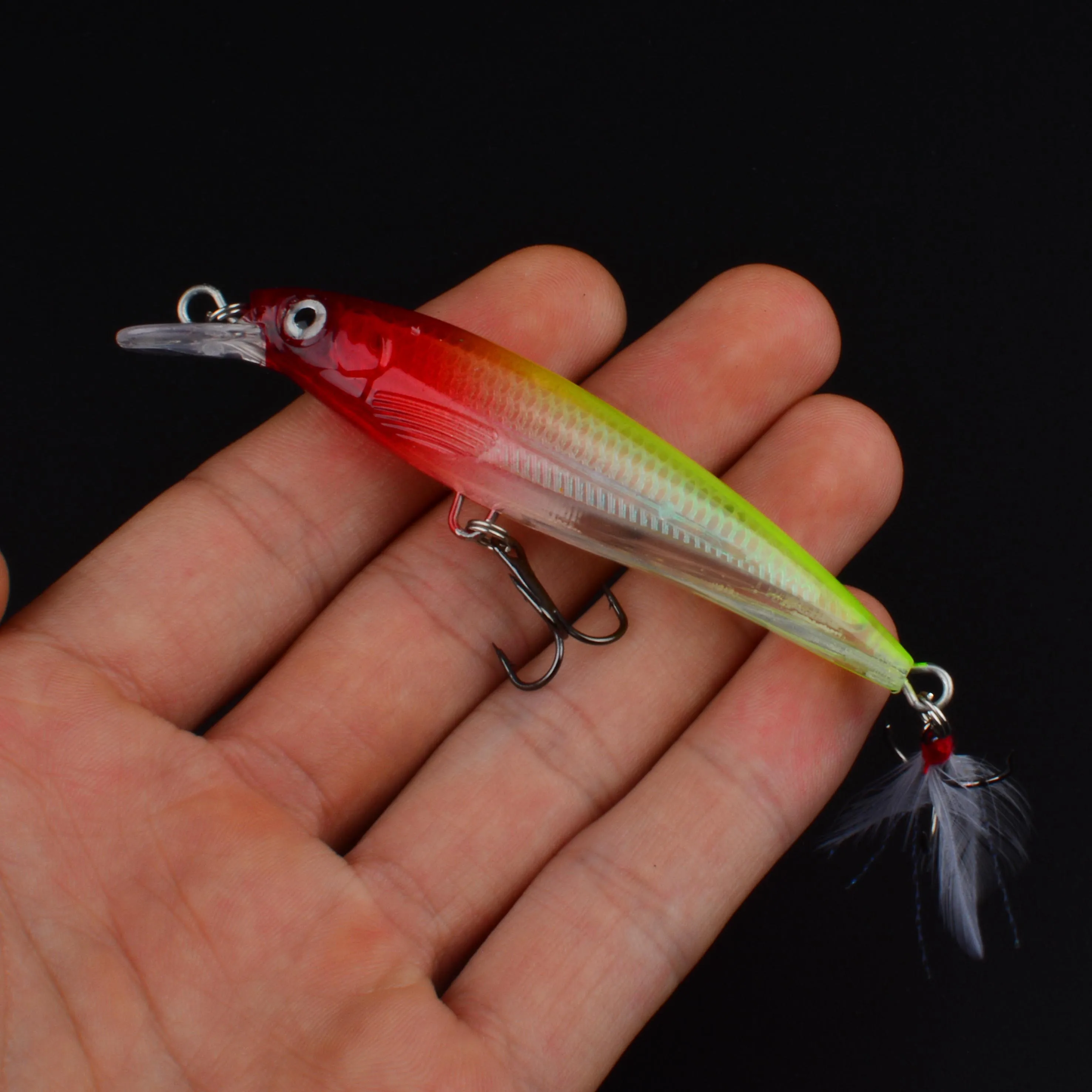 Wobbler hundido 3D para trucha y lucio - imagen 2