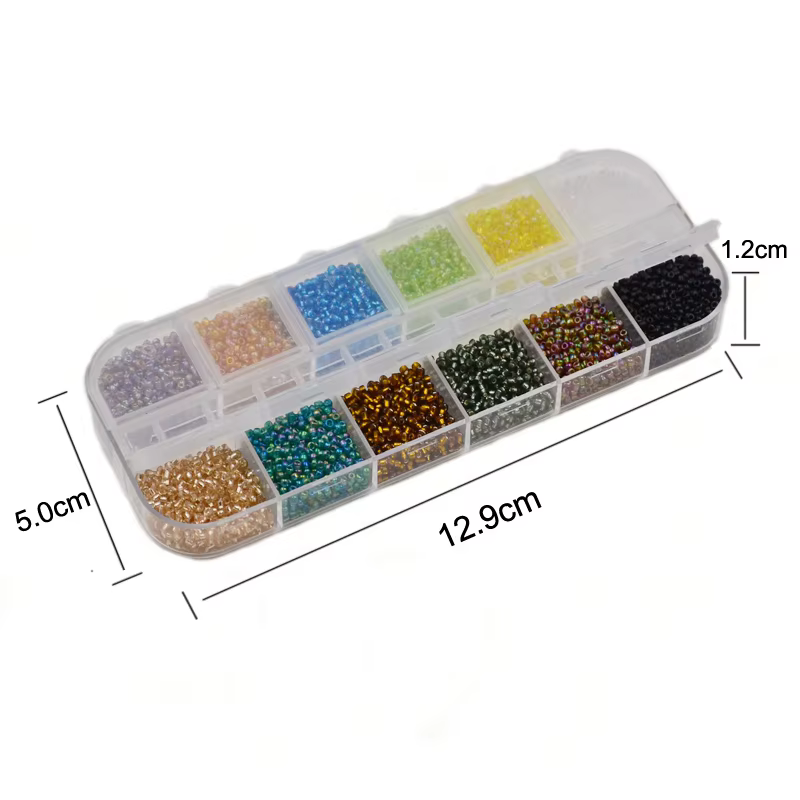 Cuentas holográficas Caddis para cabeza de ninfa - 12 colores - imagen 4