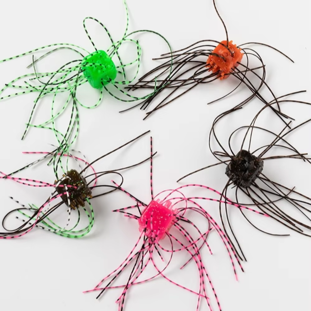 Vinilos tipo gusano con forma de erizo para pesca - imagen 3