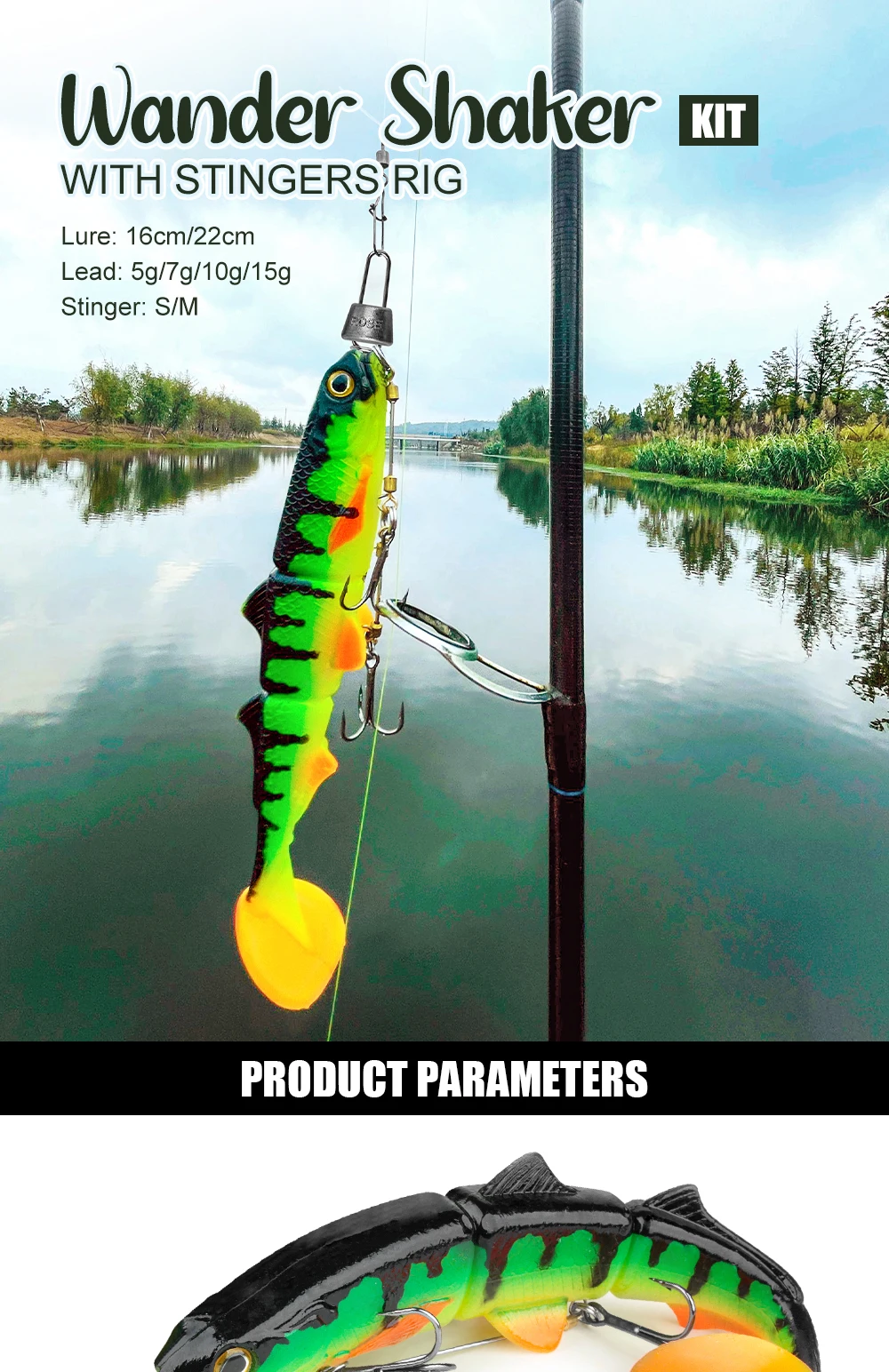 Swimbait Spinpoler 16 cm