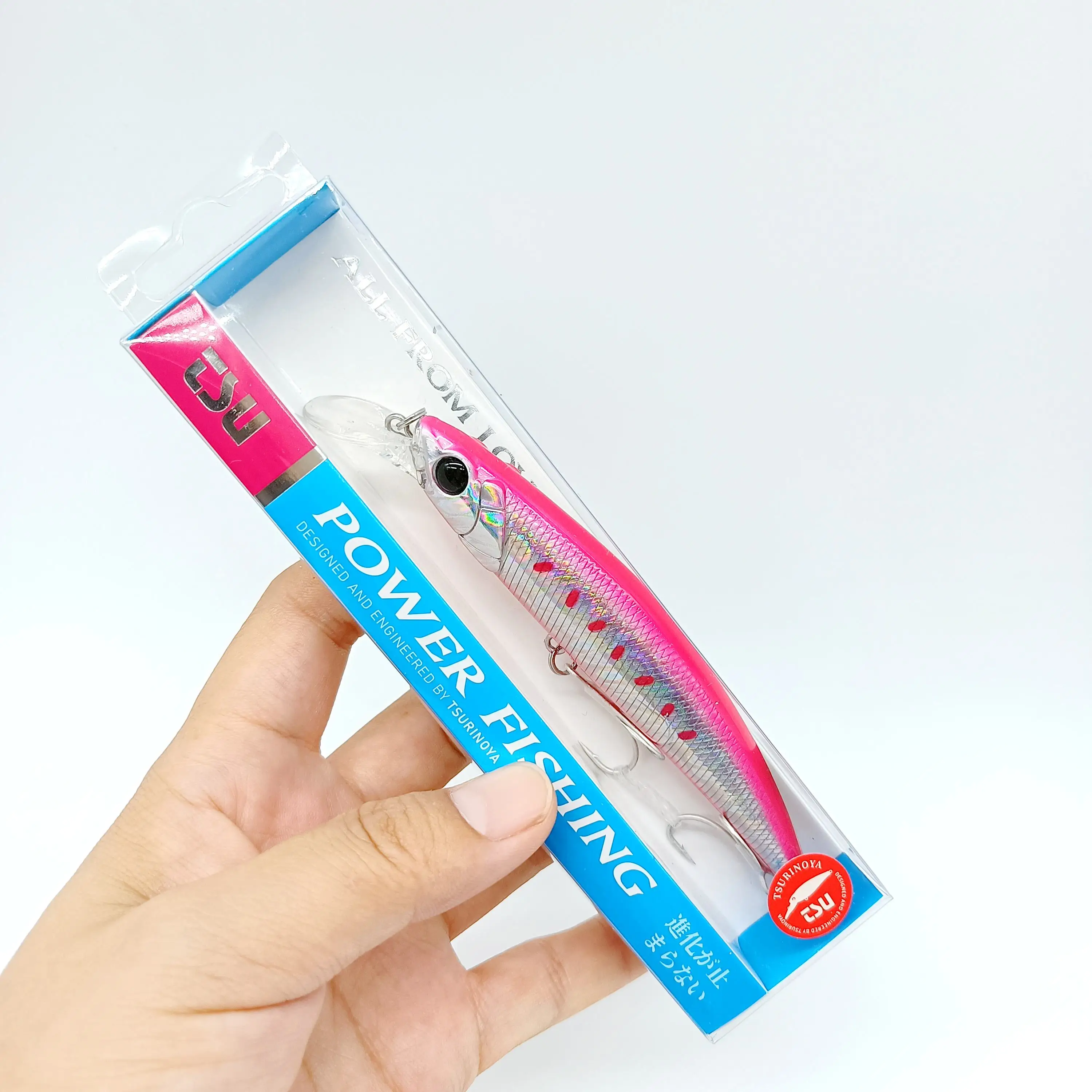 TSURINOYA DW77 Minnow hundido lanzado largo para trucha y mar - imagen 2