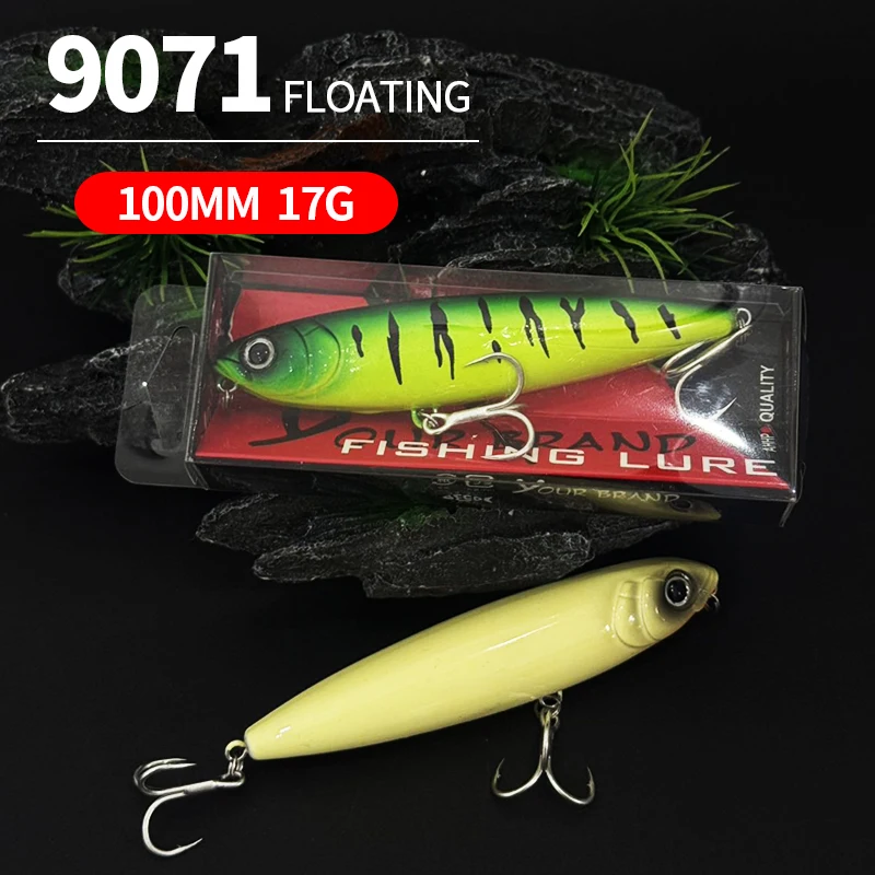 Señuelo flotante tipo lápiz para lubina, lucio y perca - imagen 4
