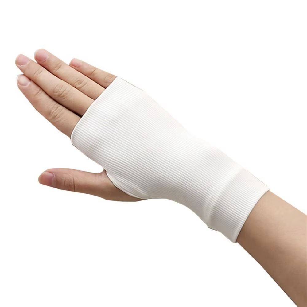 Guantes elásticos con protección solar