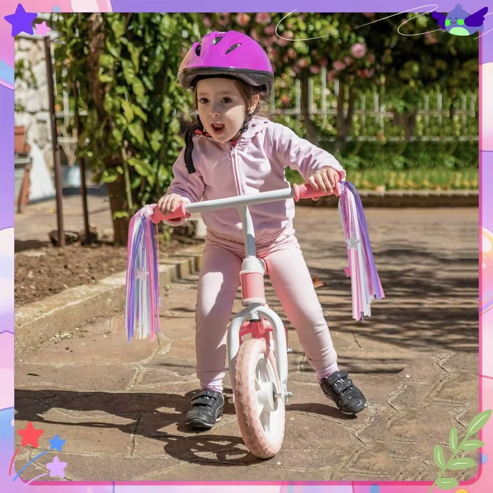Borlas brillantes para bicicleta ligeras