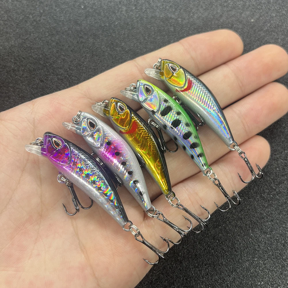 Micro Minnow Jerkbait – Señuelo duro para trucha y lubina - imagen 4