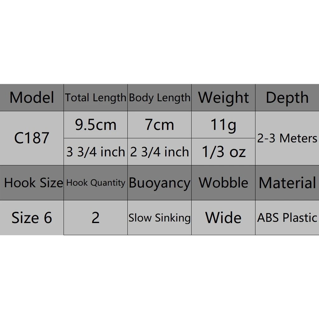 Jerkbait Darting Crankbait buceo WLure – nado errático para depredadores - imagen 5