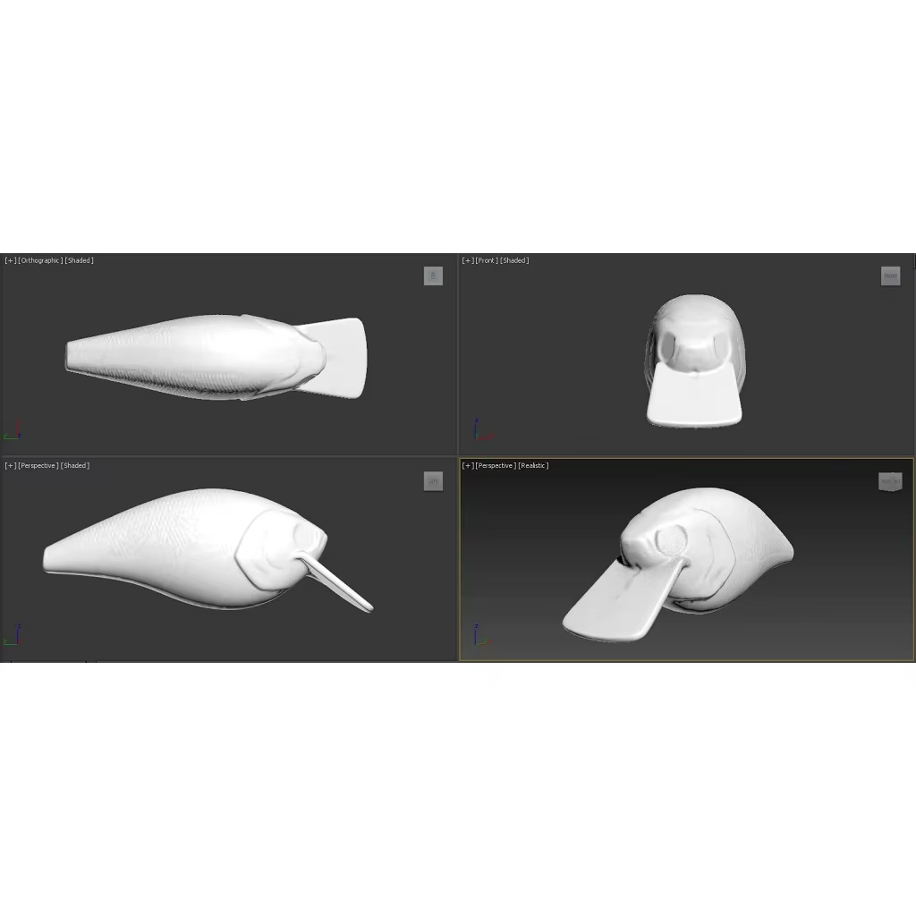 WLure Wobbler Crankbait 8cm – Perfil gordo sonido fuerte para aguas someras - imagen 3