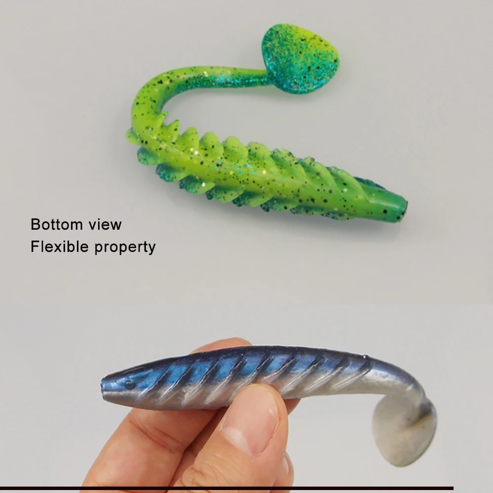 Detalle del cuerpo segmentado del Ripple Shad
