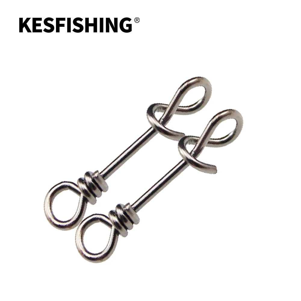 KESFISHING Snap de pesca rápido Conectores para señuelos y aparejos