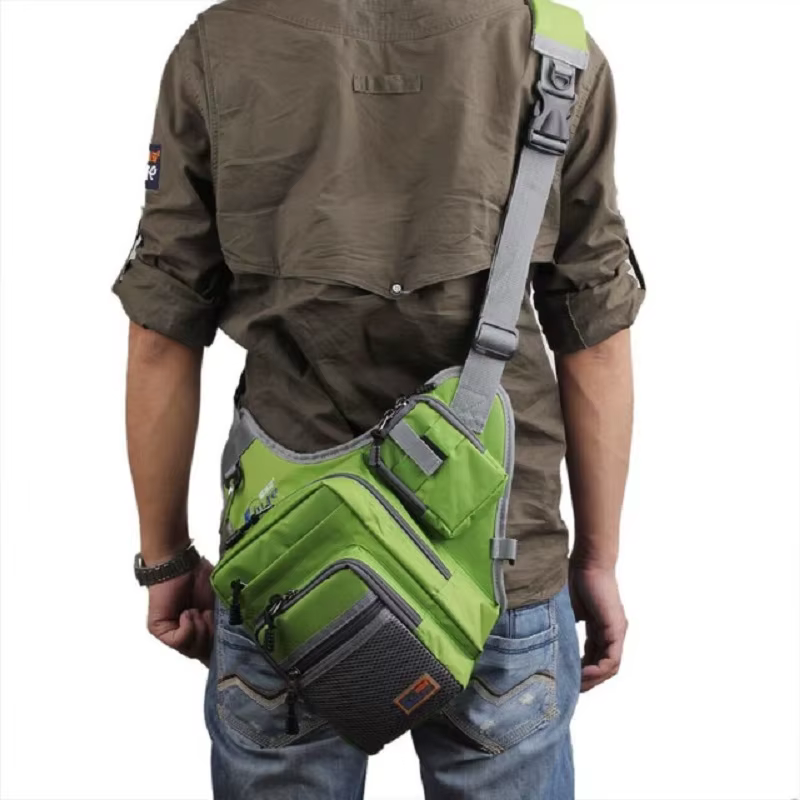Bolsa de Aparejos Impermeable para Carrete – Lona Oxford con Correa - imagen 5