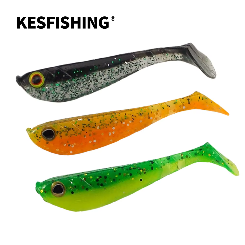 Swimbait KESFISHING VIBRO SHAD 62mm blando para carpa - imagen 2