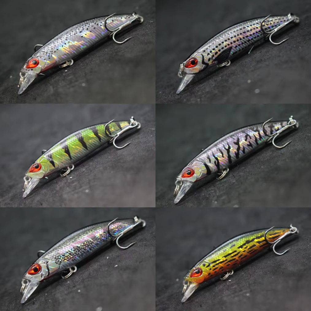 WLure Minnow M777 - Jerkbait hundimiento lento, colores variados - imagen 5