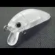 Señuelo Crankbait transparente wLure sin pintar, ligero, plástico - imagen 2