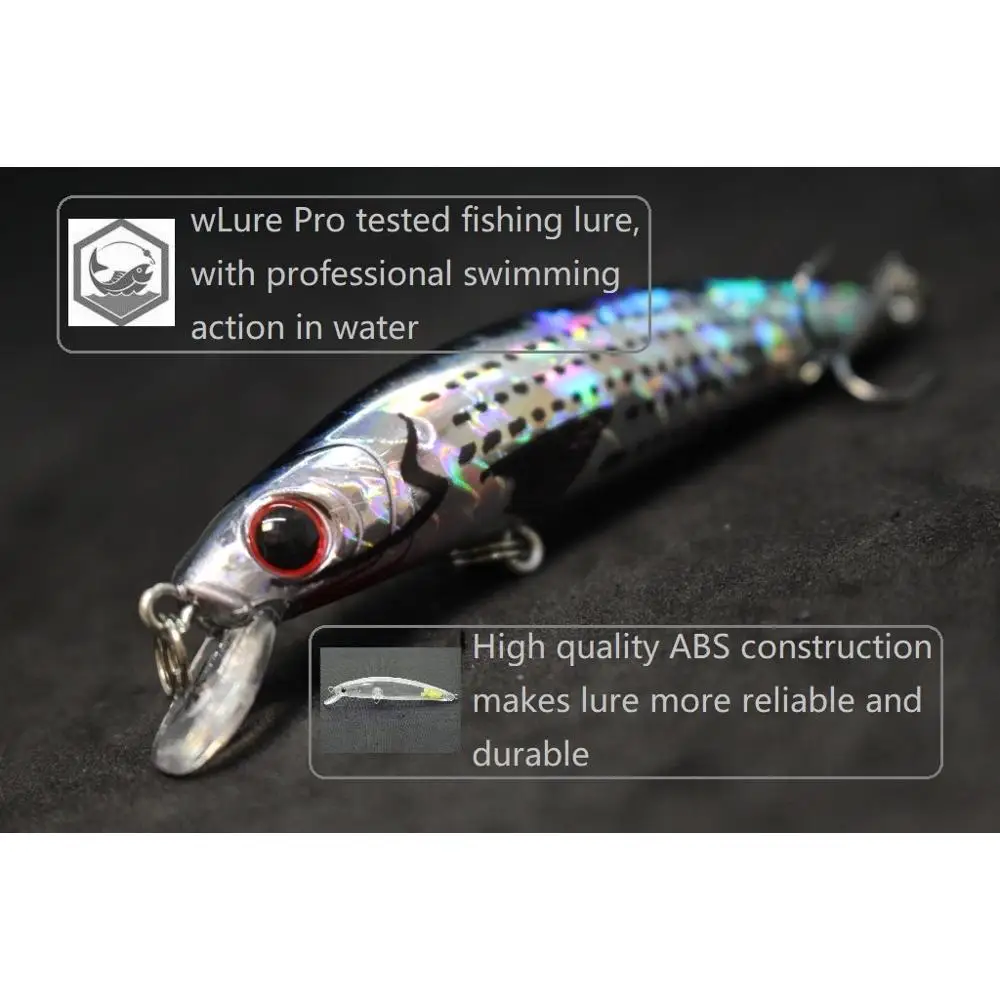 WLure Señuelo Pesca Flotante M641 – Cuentas Sonido Agua Dulce - imagen 3