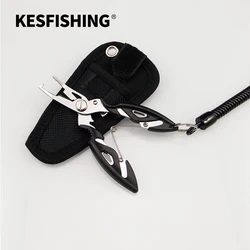 Alicates multifuncionales KESFISHING – Pinzas de pesca con agarre de labios