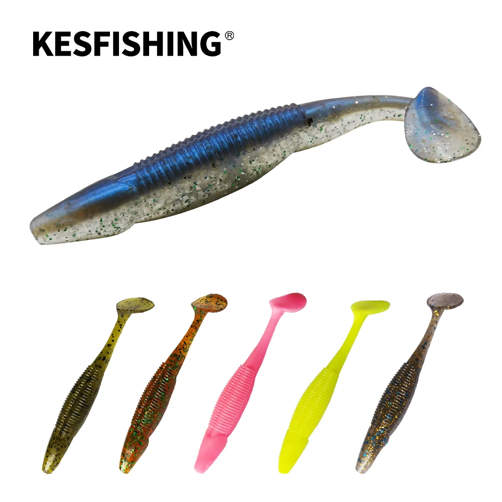 KESFISHING Señuelo blando de silicona para todos los peces