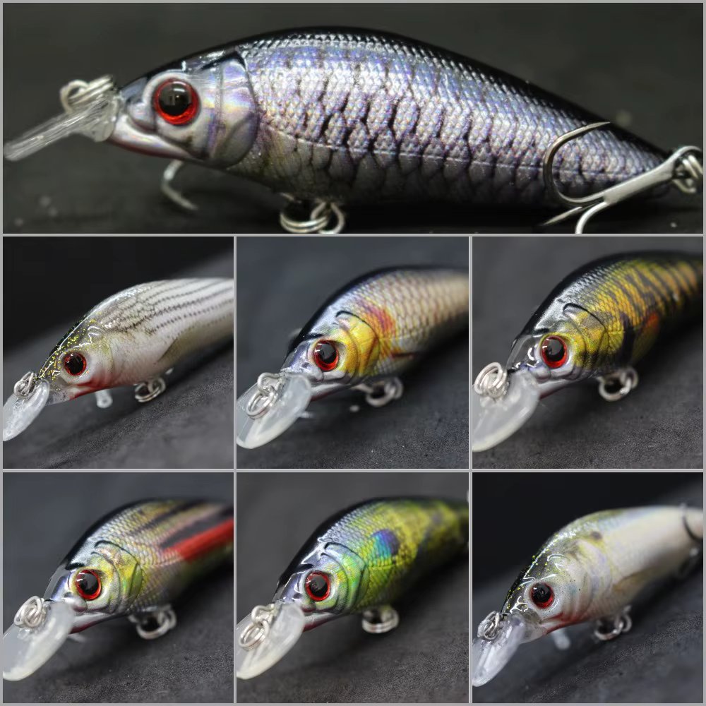 WLure HM583 Crankbait señuelo para agua dulce – acción natante - imagen 5