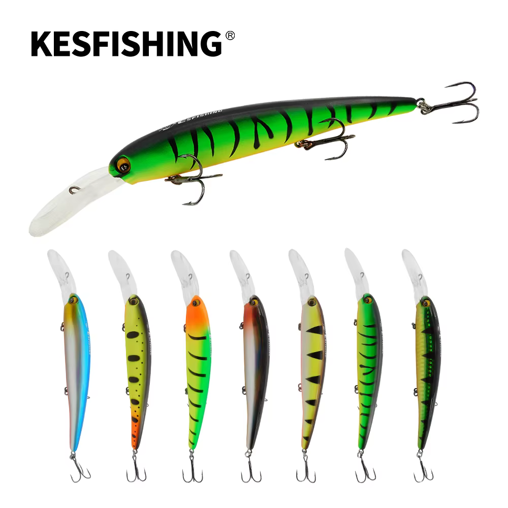KESFISHING Bandit Walleye Jerkbait – 120mm 19g 8,1m
