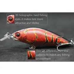 Crankbait corto WLure M583 – Imitación de insectos para agua dulce