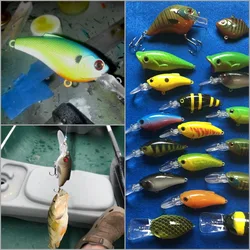 WLure Crankbait 7cm – Sonido fuerte y lance largo