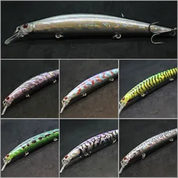 WLure M672 - Señuelo minnow, Jerkbait flotante para pesca deportiva