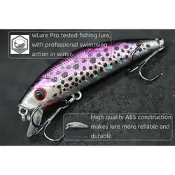 WLure M219 Jerkbait – Minnow 7cm señuelo para carpa agua dulce