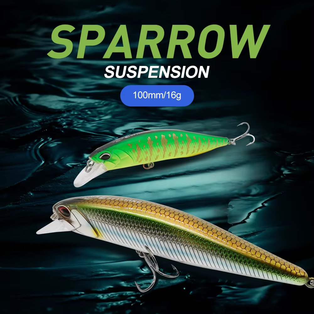 Senuelo Minnow ESFISHING Sparrow – Hundimiento lento 10cm 16g - imagen 5