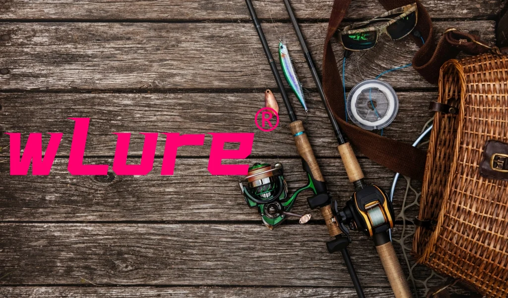 Señuelo de pesca wLure vista lateral realista