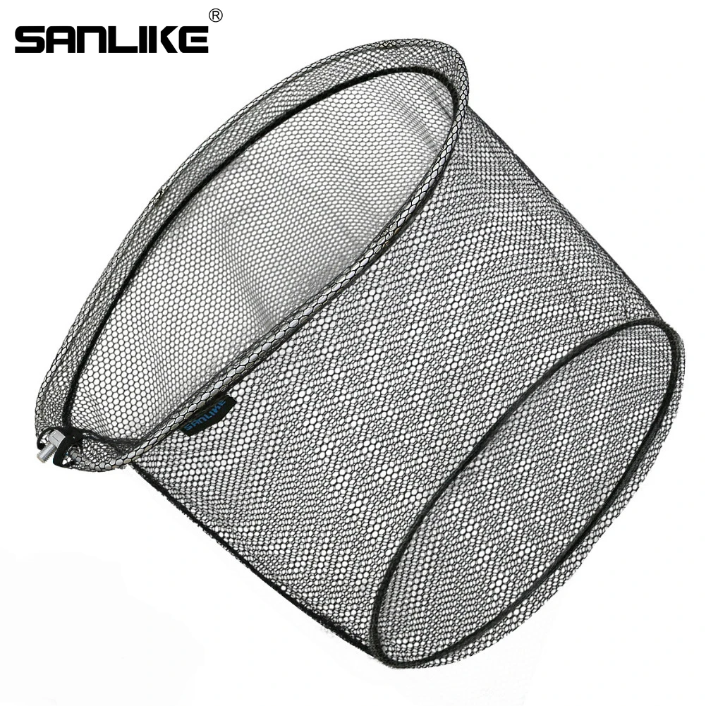 SANLIKE Red plegable de inmersión nailon y goma – Marco aluminio