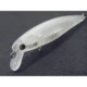 wLure Señuelo Minnow ligero sin pintar, transparente, ojos 3D - imagen 5