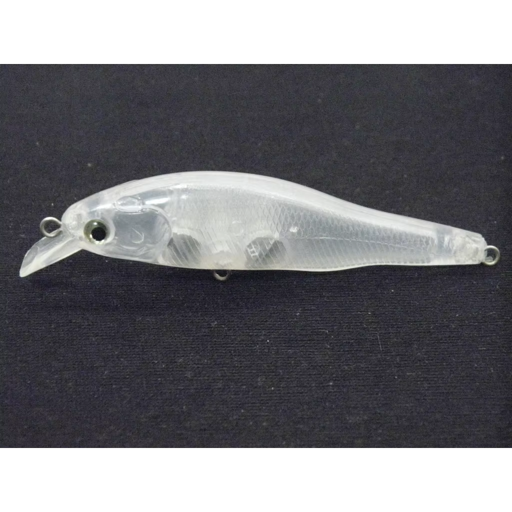 WLure Crankbait transparente 8,5 cm – Señuelo sin pintar para personalizar
