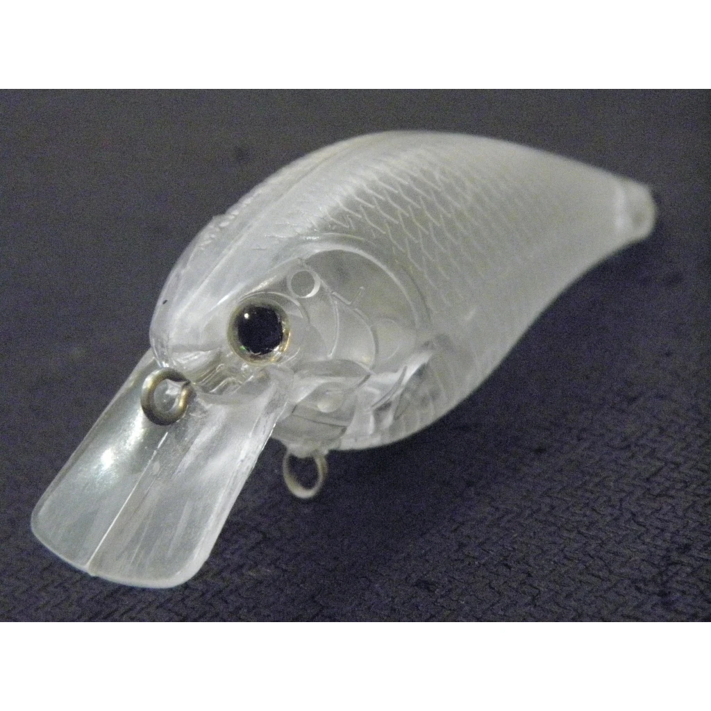 WLure Square Bill Crankbait flotante blanco 7 cm