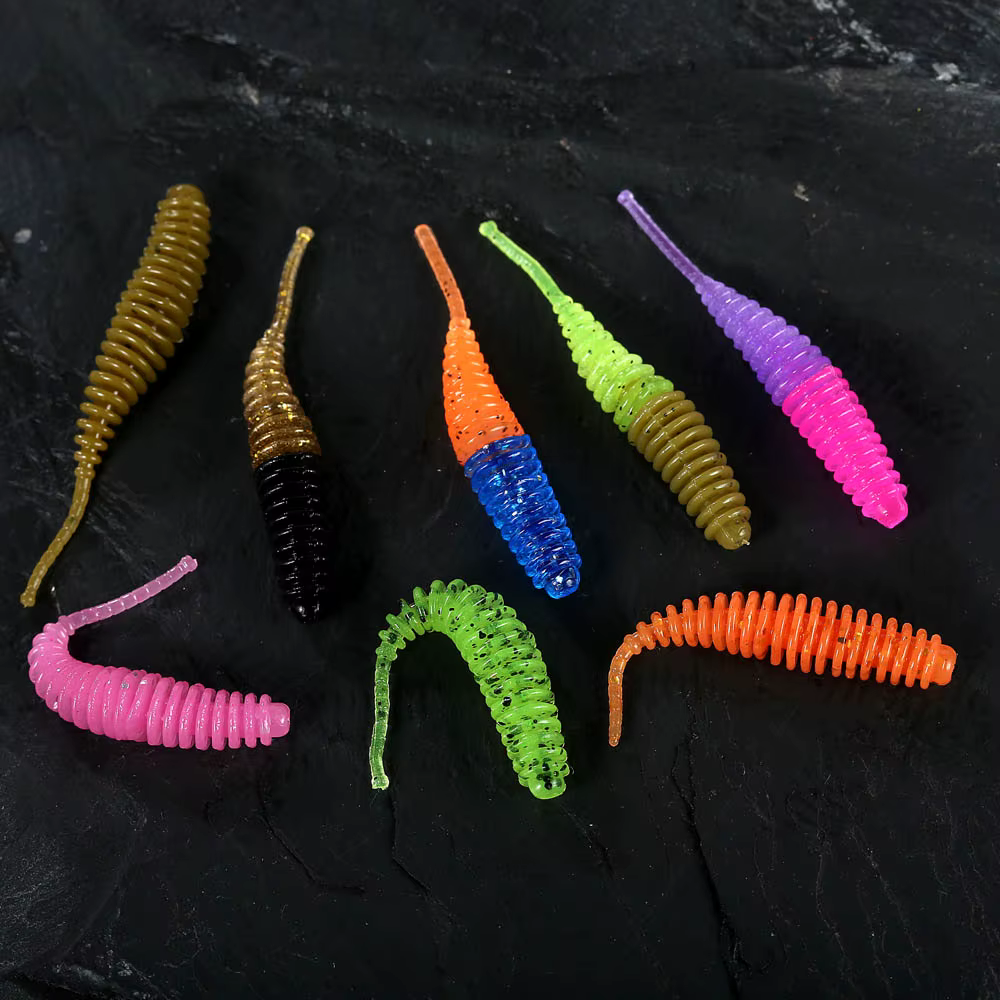 FSTK Señuelo silicona trucha suave wobbler mar swimbait 55mm - imagen 4