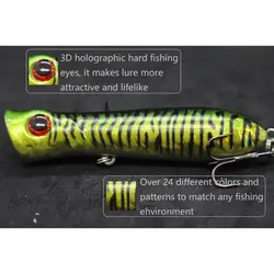 WLure Popper Topwater 8cm 12g – Señuelo para carpa agua dulce