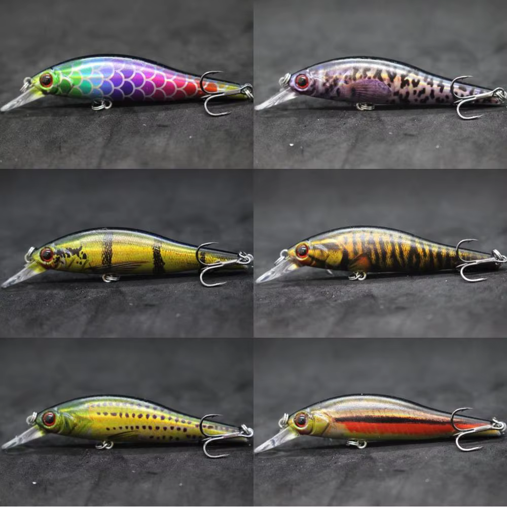wLure Minnow Jerkbait Hundido con Pintura Realista - imagen 5