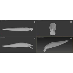 WLure M262S Jerkbait Minnow 12 cm 14 g - Señuelo Wobbler para pesca