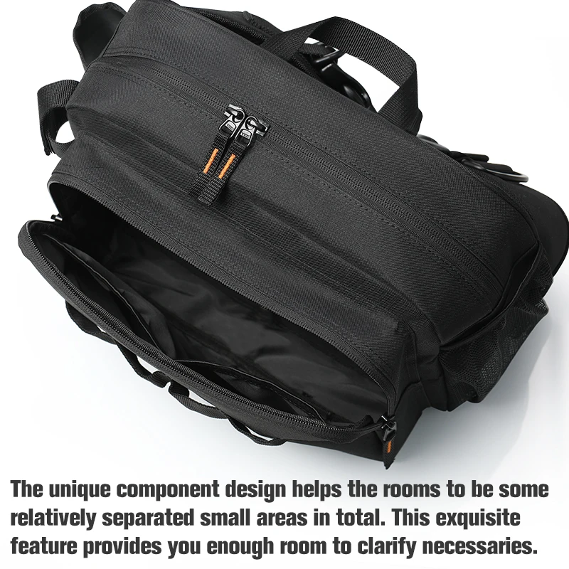 Bolsa pectoral Tsurinoya – Gran capacidad con fundas para alicates - imagen 5