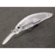 wLure Señuelo Minnow transparente ligero sin pintar, ojos aleatorios - imagen 4