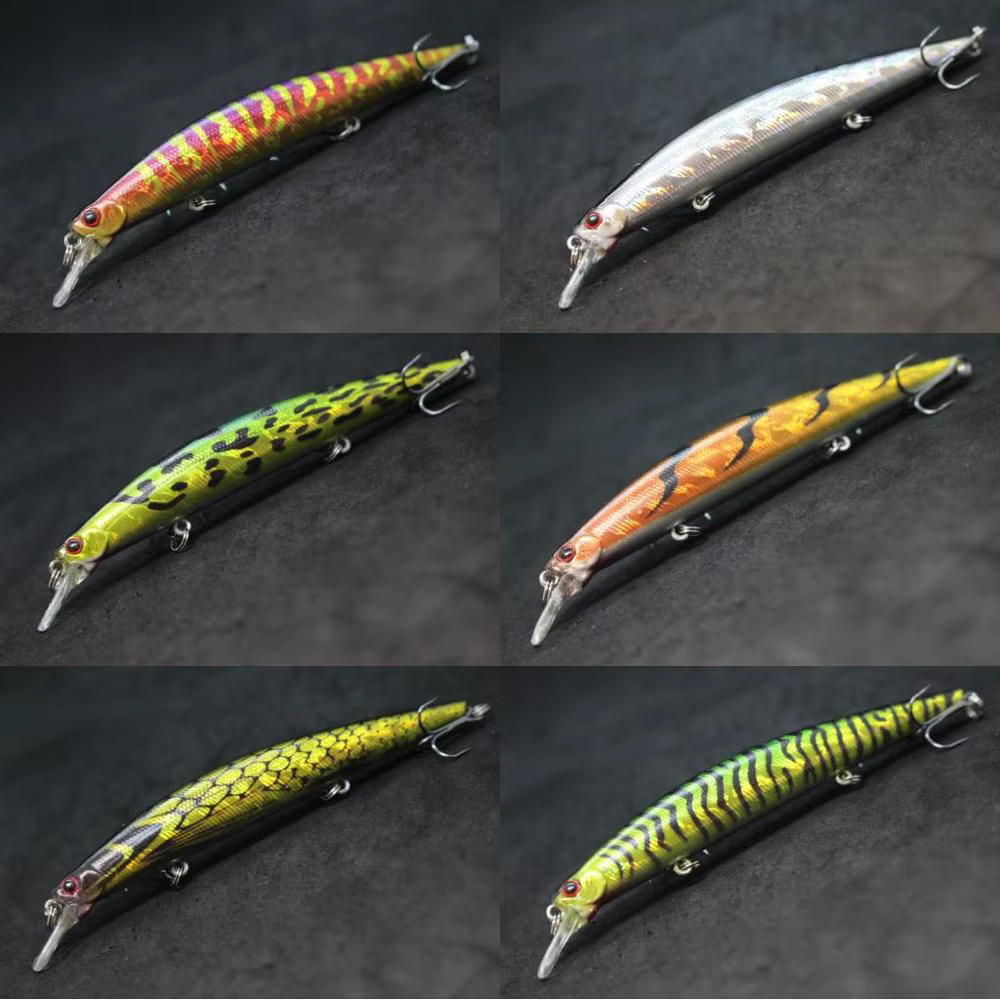 WLure M672 - Señuelo minnow, Jerkbait flotante para pesca deportiva - imagen 3