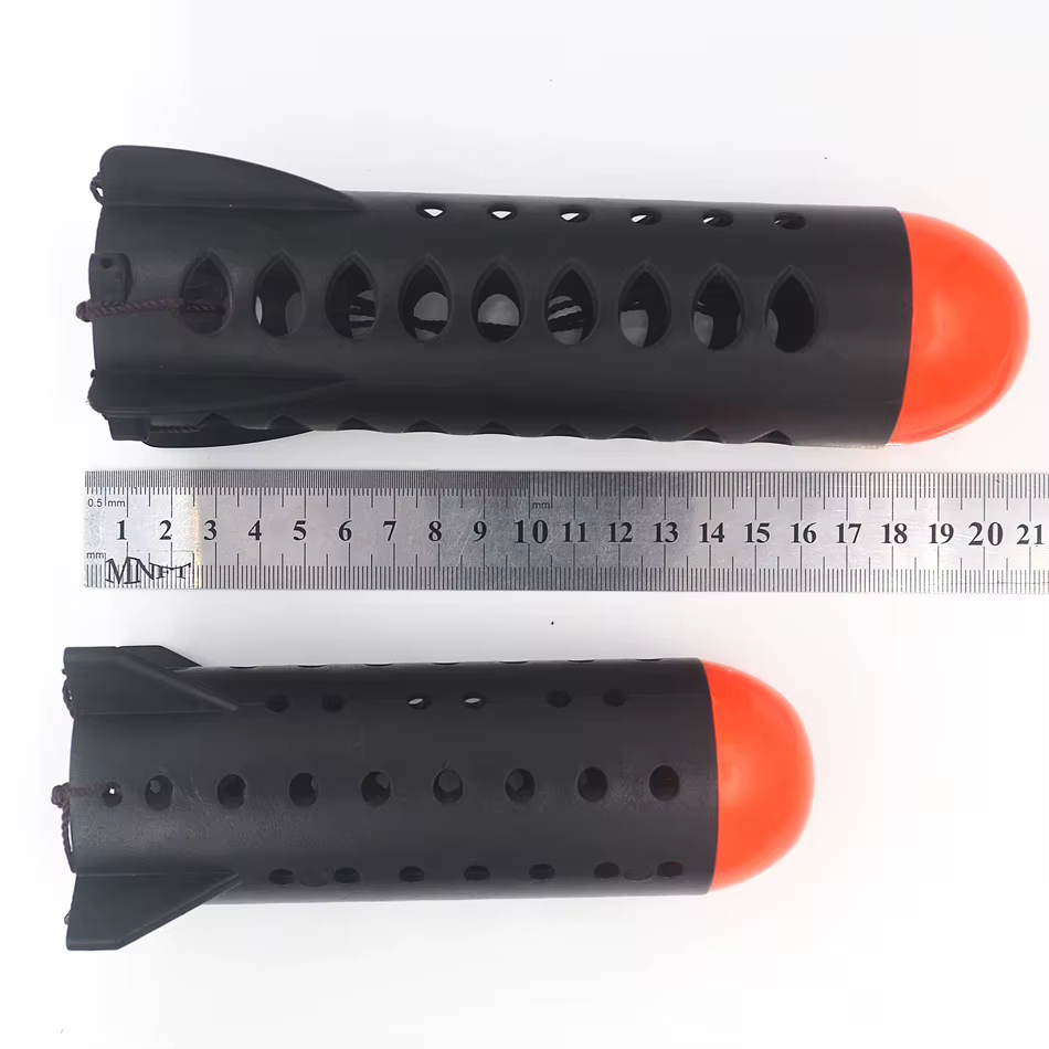 MNFT Alimentador Spod cilíndrico – Cohete flotador para pesca con caña - imagen 5