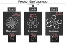 Bandas de cebo elásticas para carpa MNFT – Goma transparente
