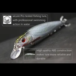 Señuelo Jerkbait WLure HM774 - Minnow, sistema de transferencia